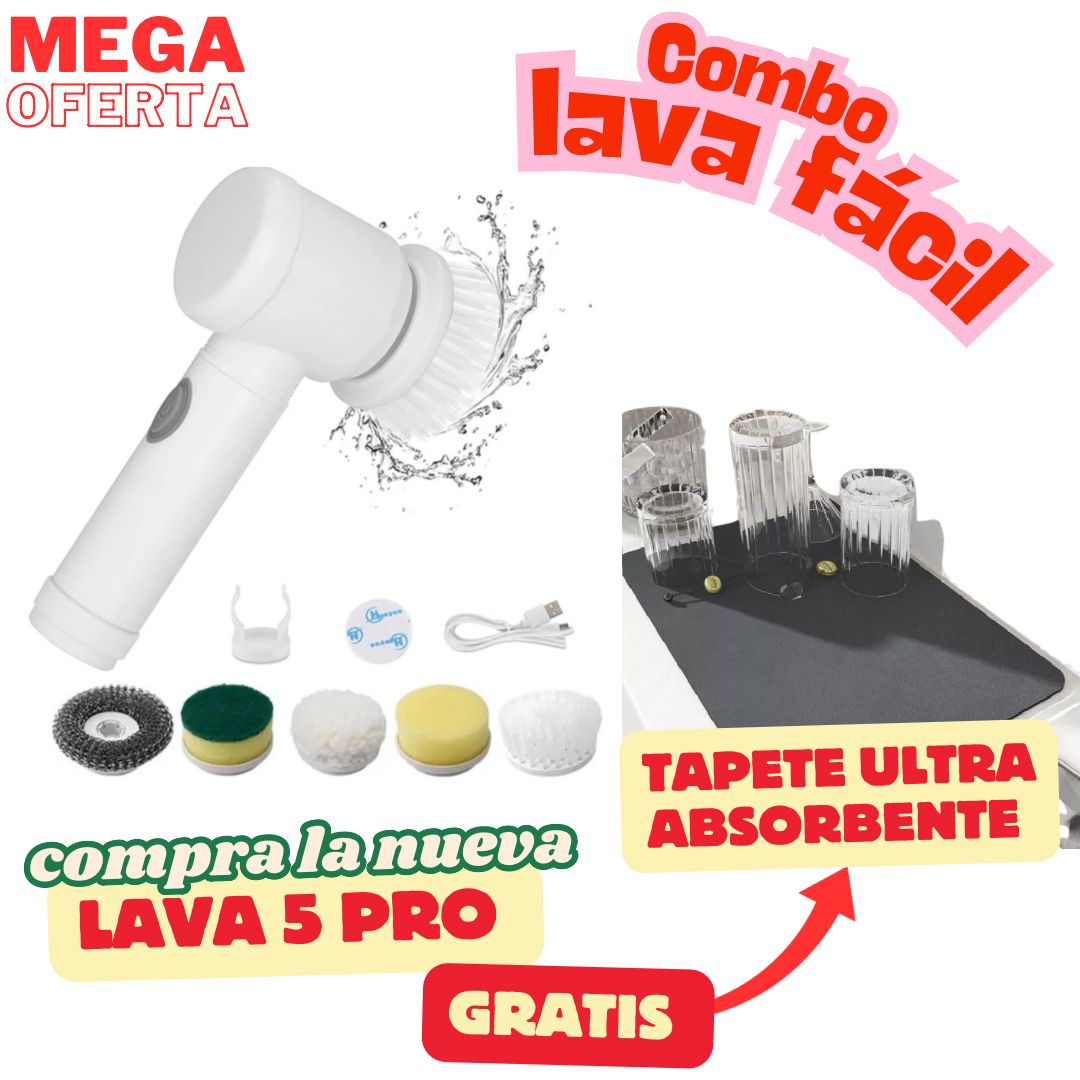 COMBO LAVA FACIL GRATIS TAPETE ULTRA ABSORBENTE